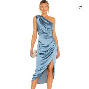 Elliat Blue Cassini Dress Size Small